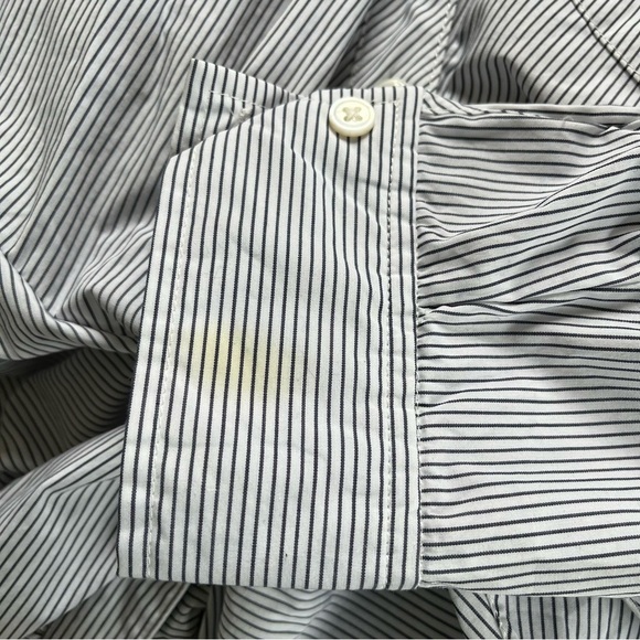 Veronica Beard Asymmetrical Button-Down Top/Tunic - Size 6, Cotton Blend, Dress - Picture 10 of 10